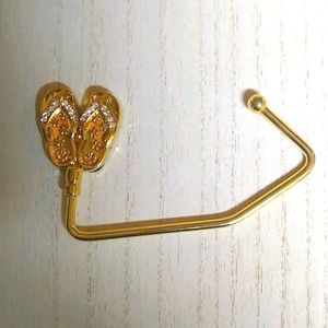 😻 3 For $15 Flip Flop Bling Purse Hook/Hanger